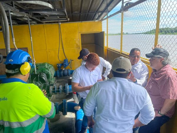 AQUALIA EN ATLÁNTICO FINALIZA PRIMERA ETAPA DE PRUEBAS PARA MEJORAR EL SUMINISTRO DE AGUA EN LURUACO